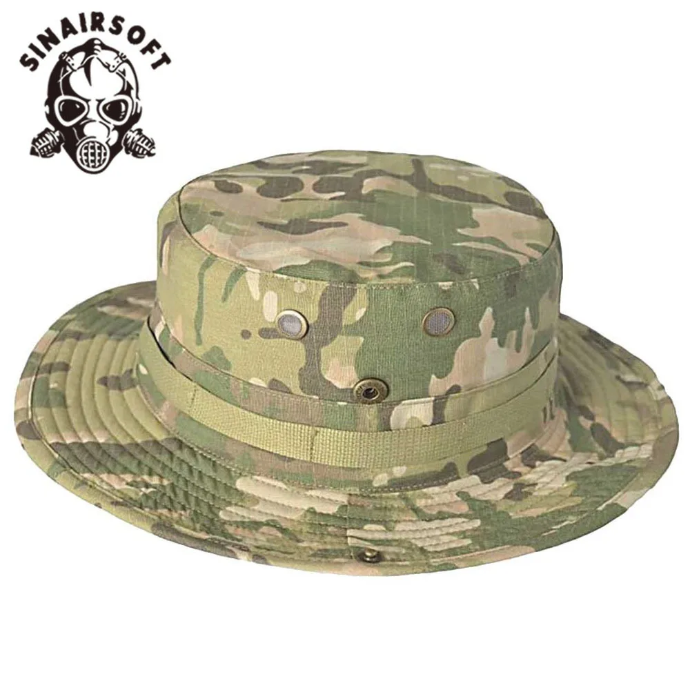 Military Army BONNIE HATS Round-brimmed Sun Boonie Cap Hunting Military Cap Men Tactical Hats CS War Game Fedoras
Military Army BONNIE HATS Round-brimmed Sun Boonie Cap Hunting Military Cap Men Tactical Hats CS War Game Fedoras