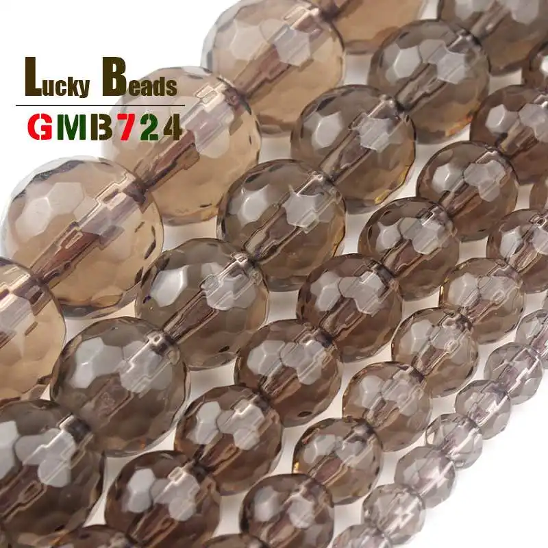 Faceted Smoky Quartzs Crystal Natural Stone Beads For Jewelry Making DIY Bracelet Necklace Accessories 15 '' 4/6/8/10/12mm
Faceted Smoky Quartzs Crystal Natural Stone Beads For Jewelry Making DIY Bracelet Necklace Accessories 15 '' 4/6/8/10/12mm