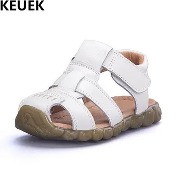 New Summer Children Shoes Baotou Sandals Boys Genuine Leather Girls Sandals Kids Baby Toddler Shoes 033
New Summer Children Shoes Baotou Sandals Boys Genuine Leather Girls Sandals Kids Baby Toddler Shoes 033