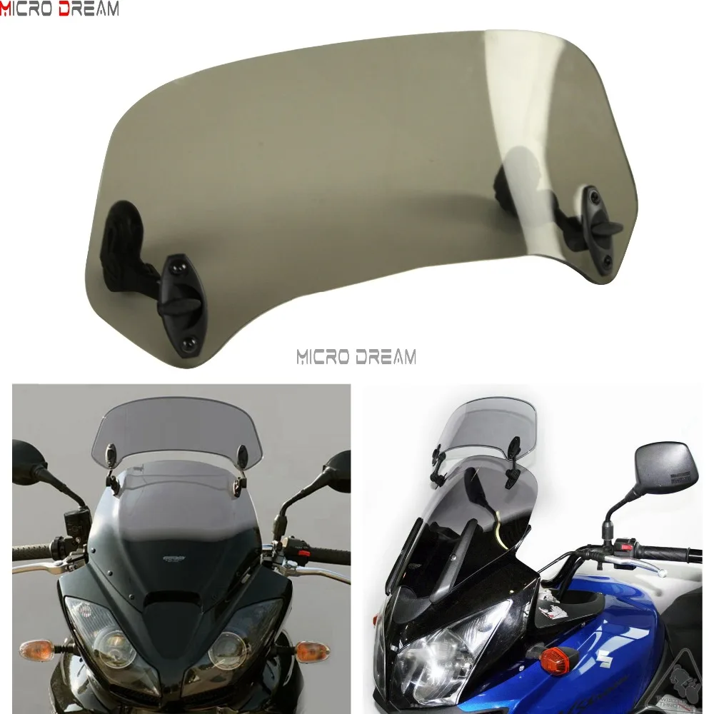 11" Motorcycles Adjustable Windshield Spoiler Wind Deflector Extension For Ducati Yamaha Triumph Tiger G650GS R1200GS CB500X
11" Motorcycles Adjustable Windshield Spoiler Wind Deflector Extension For Ducati Yamaha Triumph Tiger G650GS R1200GS CB500X