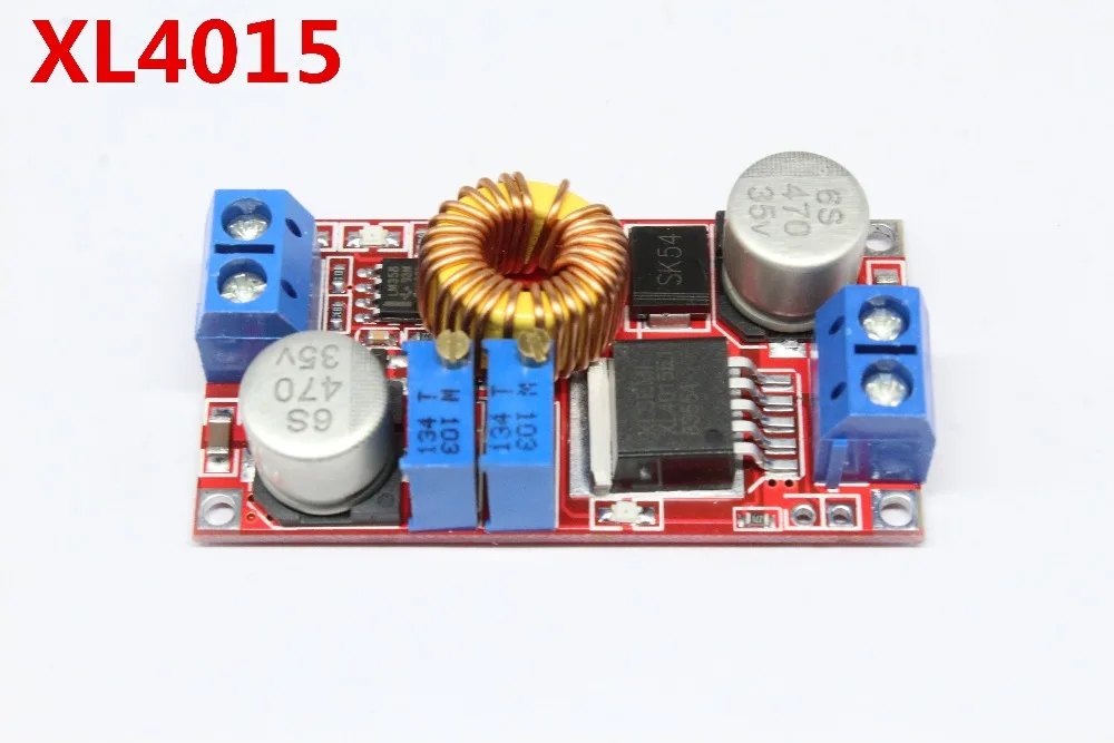 Original 5A DC to DC CC CV Lithium Battery Step down Charging Board Led Power Converter Lithium Charger Step Down Module XL4015
Original 5A DC to DC CC CV Lithium Battery Step down Charging Board Led Power Converter Lithium Charger Step Down Module XL4015