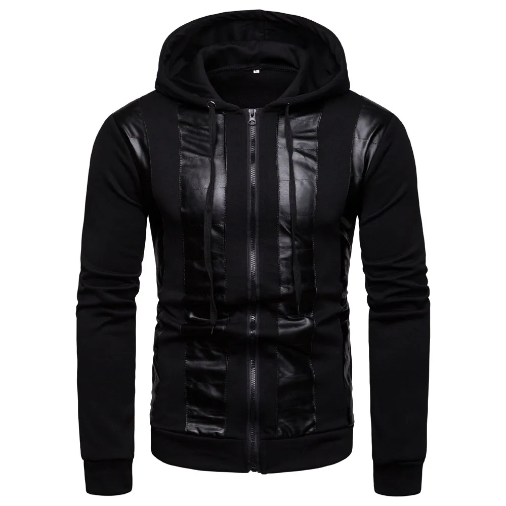 JAYCOSIN Men's autumn and winter new casual hooded sweater fashion stitching ribbon jacket autumn and winter transport
JAYCOSIN Men's autumn and winter new casual hooded sweater fashion stitching ribbon jacket autumn and winter transport