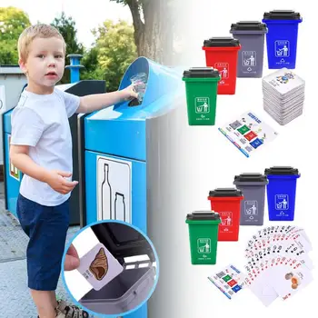 1 Set Garbage Sort Toy Classified Trash Can Montessori Practice Teaching Kids Children Basic Life Skills Education Toys
1 Set Garbage Sort Toy Classified Trash Can Montessori Practice Teaching Kids Children Basic Life Skills Education Toys