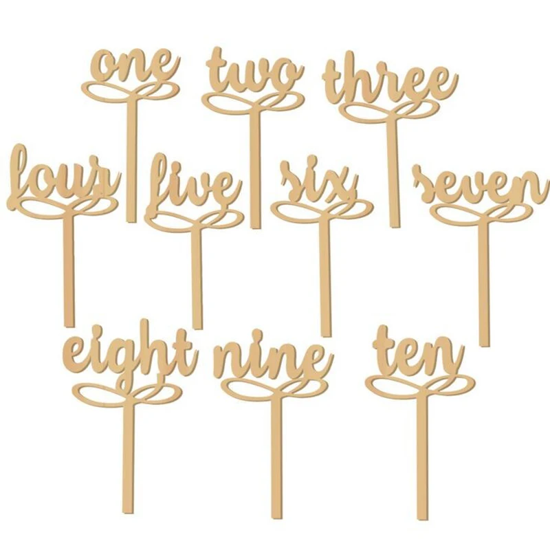 Wooden 1-10 Table Numbers Wedding Decoration Table Number Figure Card Holder Rustic Wedding Party Numbers Tag Stand
Wooden 1-10 Table Numbers Wedding Decoration Table Number Figure Card Holder Rustic Wedding Party Numbers Tag Stand