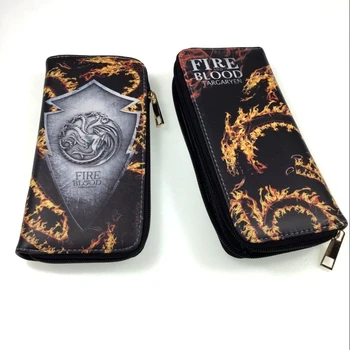 Anime Game of thrones Logo long wallet boys girls Credit Card Wallet Zipper Purse Unisex New Gifts
Anime Game of thrones Logo long wallet boys girls Credit Card Wallet Zipper Purse Unisex New Gifts