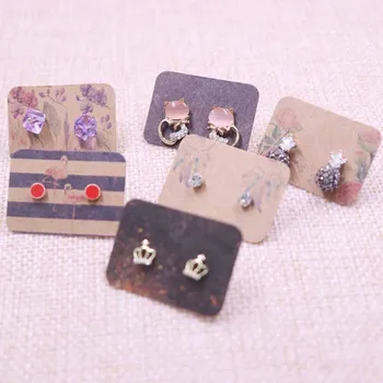 2019New Splicing Element Striped Kraft Earring Card White Black Card Grass Design Nature Style Pink Girls Jewelry Display
2019New Splicing Element Striped Kraft Earring Card White Black Card Grass Design Nature Style Pink Girls Jewelry Display