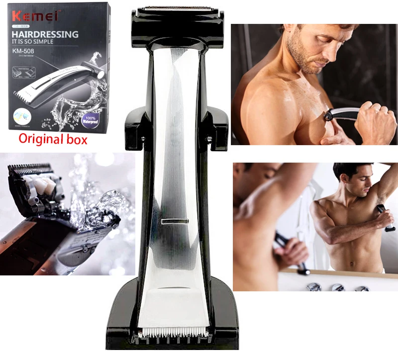 wet&dry rechargeable body groomer kit hair trimmer electric body shaver trimmer for men remover hair removal back arm leg
wet&dry rechargeable body groomer kit hair trimmer electric body shaver trimmer for men remover hair removal back arm leg