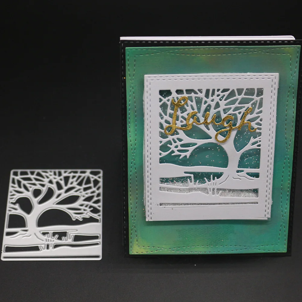 5.7x7cm Big Tree River DIY Cutter Scrapbooking Die Embossing Metal Cutting Dies Stencil Dies Craft Cards Frame Album Decor
5.7x7cm Big Tree River DIY Cutter Scrapbooking Die Embossing Metal Cutting Dies Stencil Dies Craft Cards Frame Album Decor