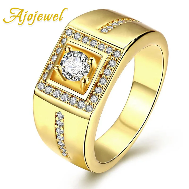 Ajojewel Bague Homme Luxury Cubic Zirconia Ring Men Jewelry Golden Man Rings High Quality Anillo Masculino
Ajojewel Bague Homme Luxury Cubic Zirconia Ring Men Jewelry Golden Man Rings High Quality Anillo Masculino
