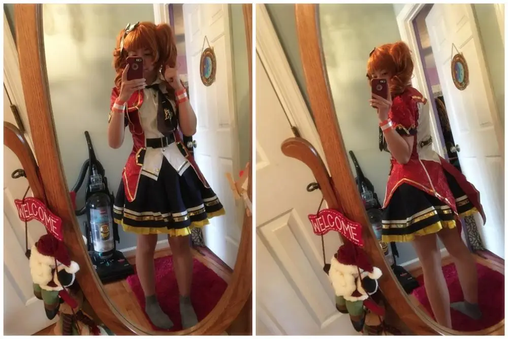 W1223 The Idolmaster Million Live Theater Days Cosplay Costume Custom Made Stage Costume Adult Women Outfit Short Dress
W1223 The Idolmaster Million Live Theater Days Cosplay Costume Custom Made Stage Costume Adult Women Outfit Short Dress