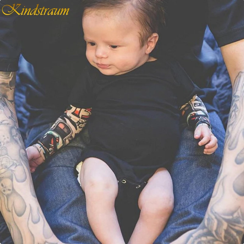2019 Baby Rompers Kindstraum Long Sleeve Layered Bodys Tattoo Print Cotton Newborn Boys Girls Jumpsuit & Clothing DC049
2019 Baby Rompers Kindstraum Long Sleeve Layered Bodys Tattoo Print Cotton Newborn Boys Girls Jumpsuit & Clothing DC049