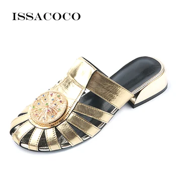 ISSACOCO Summer Women's Fur Slippers Real Fox Fur Woman Slides Home Furry Flat Sandals Female Cute Fluffy House Shoes Flip Flops
ISSACOCO Summer Women's Fur Slippers Real Fox Fur Woman Slides Home Furry Flat Sandals Female Cute Fluffy House Shoes Flip Flops