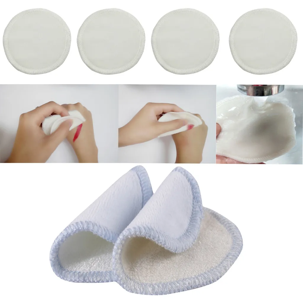 Reusable Cotton Makeup Cleansing Remover Pads 8/12/16pcs Make up Facial Remover Double layer Wipe Pads Cleansing Tool ##0
Reusable Cotton Makeup Cleansing Remover Pads 8/12/16pcs Make up Facial Remover Double layer Wipe Pads Cleansing Tool ##0