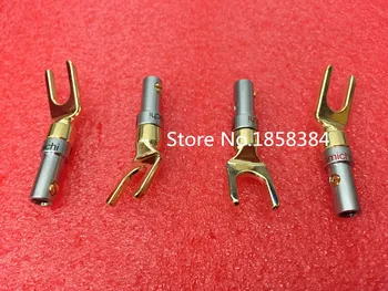 20PCS Gold Plated Brass Y Y U- type Screw Spade Terminal Banana Plug Speaker Cable Wire Connectors
20PCS Gold Plated Brass Y Y U- type Screw Spade Terminal Banana Plug Speaker Cable Wire Connectors