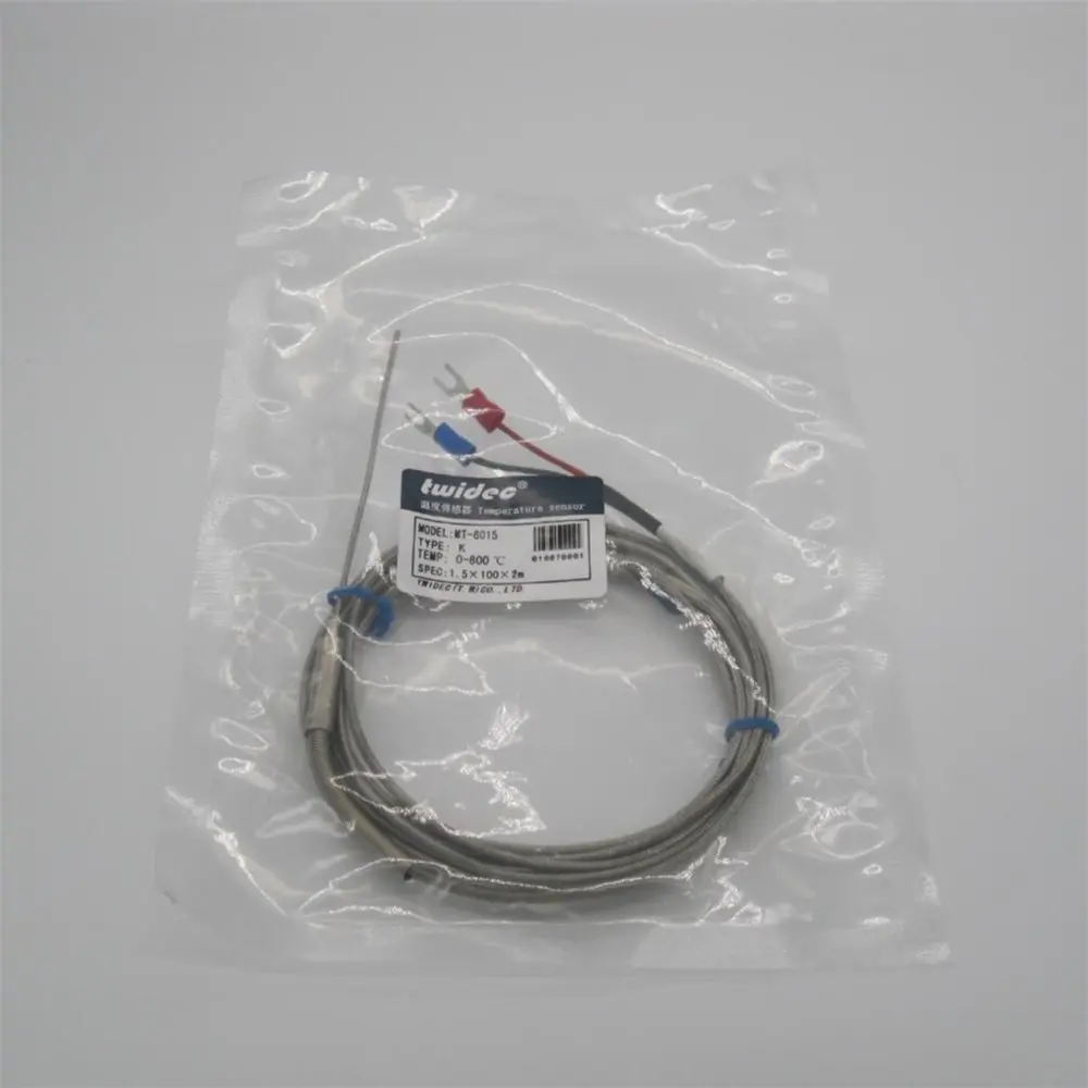High-quality Temperature 0 To 600 C Degree Stainless Steel Probe K type Sensors High Temperature Thermocouple diameter:1.5MM
High-quality Temperature 0 To 600 C Degree Stainless Steel Probe K type Sensors High Temperature Thermocouple diameter:1.5MM
