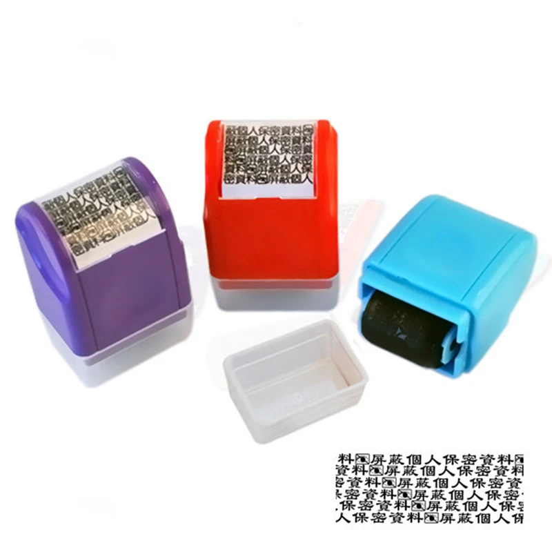 New Creative Data Protection Roller Stamp 6 Colors Information Coverage Data Protection Roller Identity Privacy Protector Stamp
New Creative Data Protection Roller Stamp 6 Colors Information Coverage Data Protection Roller Identity Privacy Protector Stamp