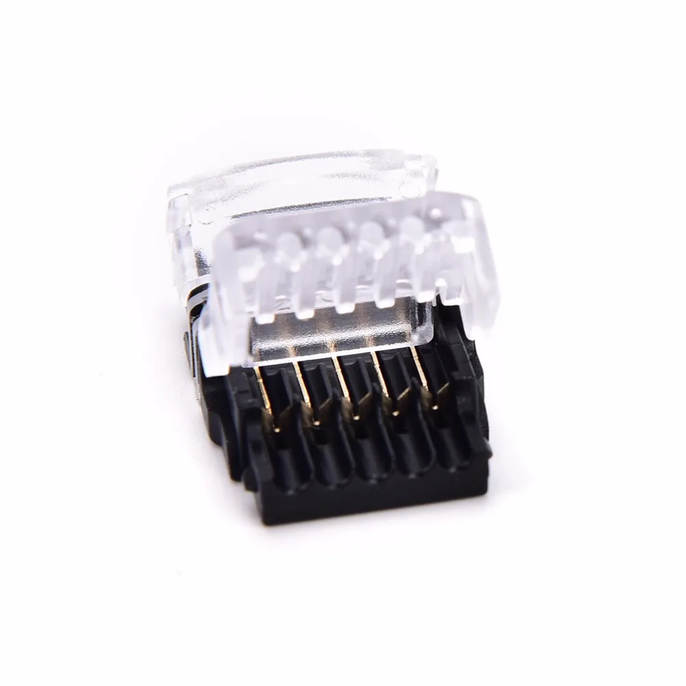 New 5 Pin Waterproof IP65 5050 LED Tape Light Connection Conductor LED Strip to Wire Connector for 12mm RGBW RGBY
New 5 Pin Waterproof IP65 5050 LED Tape Light Connection Conductor LED Strip to Wire Connector for 12mm RGBW RGBY