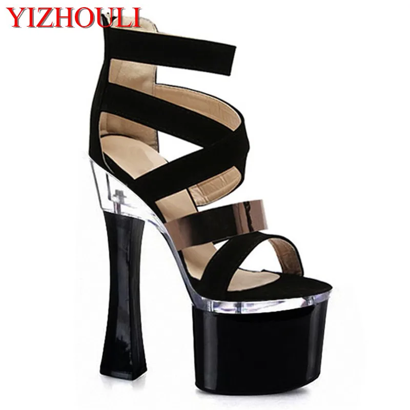 new thick with summer sandals ultra-high with waterproof Taiwan 18 cm thick black bottom club for women's shoes heels
new thick with summer sandals ultra-high with waterproof Taiwan 18 cm thick black bottom club for women's shoes heels