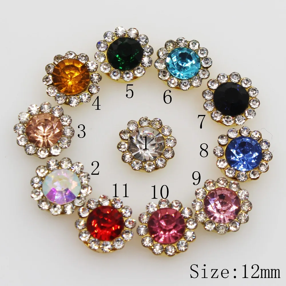 Mini 10pc colorful Rhinestone gold Button metal Jewelry Accessory Wedding Party decoration children clothing hair accessories
Mini 10pc colorful Rhinestone gold Button metal Jewelry Accessory Wedding Party decoration children clothing hair accessories