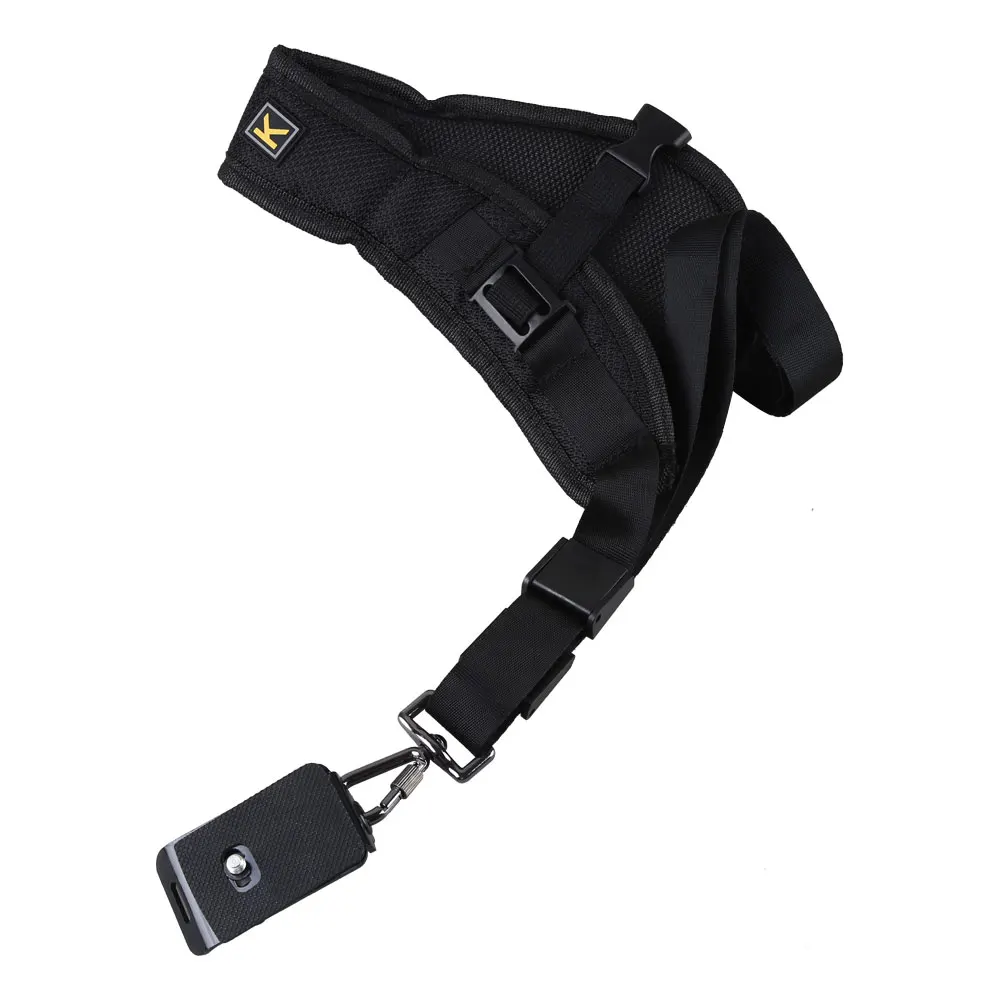 Double Dual Camera Shoulder Strap Quick Rapid Sling Camera Belt Adjustment (4)