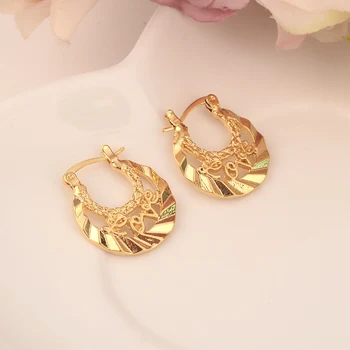 2pairs Romantic Gold color Fashion Earrings Jewelry Women's Earrings gold filled earring Women Gift
2pairs Romantic Gold color Fashion Earrings Jewelry Women's Earrings gold filled earring Women Gift