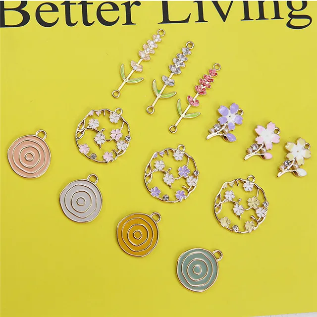 10pcs Korea Alloy Drop Oil Flowers Fashion Women Jewelry Earring With Flower Earrings Statement Trendy Diy Handmade Accessories
10pcs Korea Alloy Drop Oil Flowers Fashion Women Jewelry Earring With Flower Earrings Statement Trendy Diy Handmade Accessories