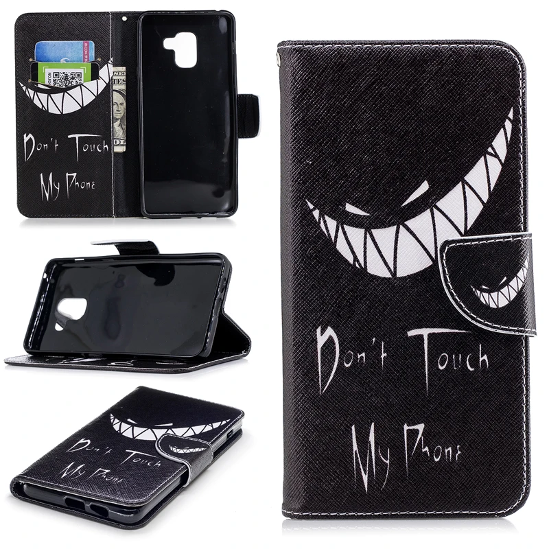 Flip Colored Drawing PU Leather Cases with Kickstand for Samsung Galaxy A8 Plus 2018 Mobile Phone Case with Wallet Card Holders
Flip Colored Drawing PU Leather Cases with Kickstand for Samsung Galaxy A8 Plus 2018 Mobile Phone Case with Wallet Card Holders