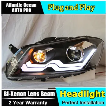 Car Styling For VW Passat B7 headlights 2011-2015 Europe Version Volks Wagen Passat headlight drl HID KIT Bi-Xenon Lens low beam
Car Styling For VW Passat B7 headlights 2011-2015 Europe Version Volks Wagen Passat headlight drl HID KIT Bi-Xenon Lens low beam