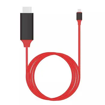 200pcs/lot HDMI Cable 4K 2M USB 3.1 Type C to HDMI Cable 30Hz HD Extend Converter USB-C for MacBook for Samsung S8
200pcs/lot HDMI Cable 4K 2M USB 3.1 Type C to HDMI Cable 30Hz HD Extend Converter USB-C for MacBook for Samsung S8