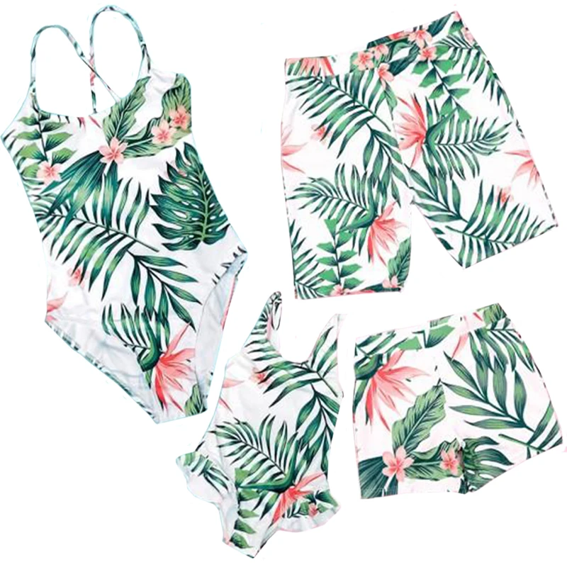 Matching Family Bathing Suits Mother Girl Bikini Swimsuit Mom Daughter Dad Son Shorts Swimsuits Female Baby Kid Beach Swimwear
Matching Family Bathing Suits Mother Girl Bikini Swimsuit Mom Daughter Dad Son Shorts Swimsuits Female Baby Kid Beach Swimwear