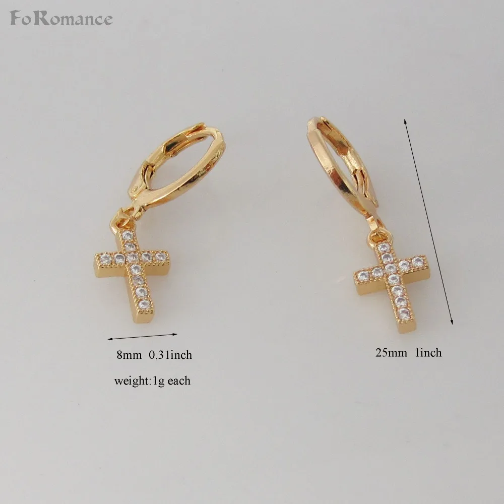 MIN ORDER 10$ CAN MIX DESIGN NEW YELLOW GOLD OVERLAY FILLED WITH BRASS JESUS CROSS CZ STONE DANGLER 1" 25MM EARRING WITH 8MM
MIN ORDER 10$ CAN MIX DESIGN NEW YELLOW GOLD OVERLAY FILLED WITH BRASS JESUS CROSS CZ STONE DANGLER 1" 25MM EARRING WITH 8MM