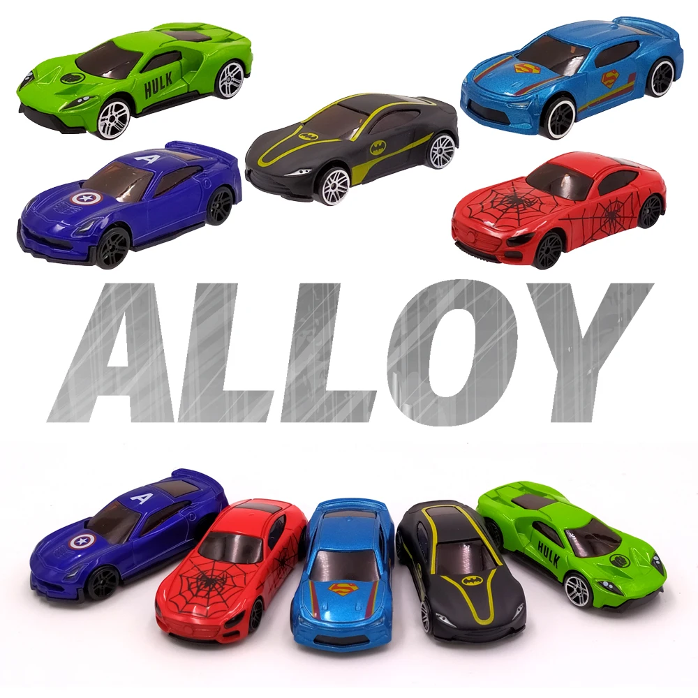 Alloy Car Toy 1:64 Metal Diecast Toy Vehicle Super Hero Style Mini Car Model Truck Play Set Car Toy Car Gift for Boys Kids
Alloy Car Toy 1:64 Metal Diecast Toy Vehicle Super Hero Style Mini Car Model Truck Play Set Car Toy Car Gift for Boys Kids