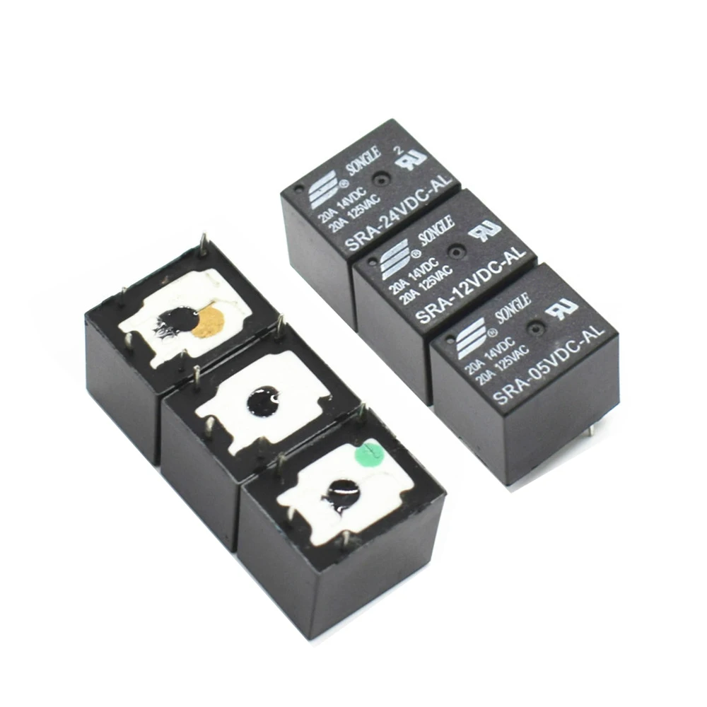 Automotive Relays SRA-05VDC-AL SRA-12VDC-AL SRA-24VDC-AL 5V 12V 24V 20A T74 4PIN Relay Wholesale Price