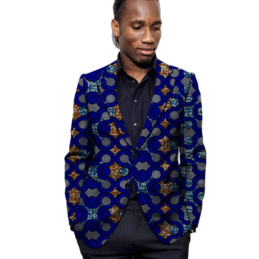 Men blazer dashiki print suit jacket customized for African party/wedding Ankara coat slim fit formal man's outfit
Men blazer dashiki print suit jacket customized for African party/wedding Ankara coat slim fit formal man's outfit