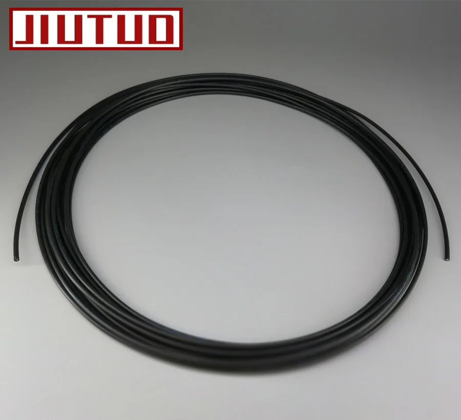 Black PMMA Data transmission plastic optical fiber cable Inner diameter 1mm external diameter 2.2mm for light illumination
Black PMMA Data transmission plastic optical fiber cable Inner diameter 1mm external diameter 2.2mm for light illumination