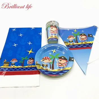 Disney Little Pirate 25pcs/lot Cup+Plate+Banner+Tablecloth Boys Happy Birthday Party Decoration Family Party Pack Supplies
Disney Little Pirate 25pcs/lot Cup+Plate+Banner+Tablecloth Boys Happy Birthday Party Decoration Family Party Pack Supplies