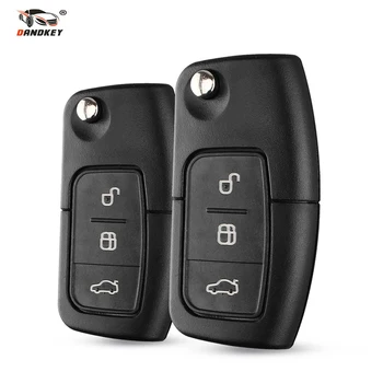 DANDKEY 3 Buttons Flip Folding Modified Uncut Car Blank Key Shell Remote Fob Cover For Ford Focus Fiesta C Max Ka
DANDKEY 3 Buttons Flip Folding Modified Uncut Car Blank Key Shell Remote Fob Cover For Ford Focus Fiesta C Max Ka