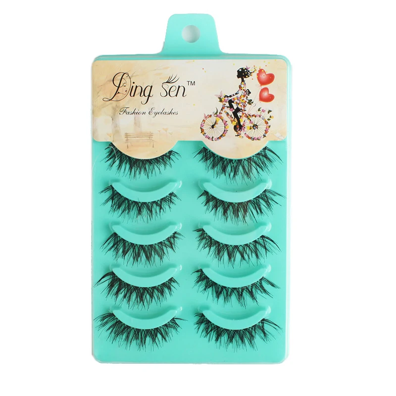 5 Pairs/pack False Eyelashes 3D Strip Crisscross Fake Lashes Hand Made Natural Thick Full Long Fake Eyelash Bundles
5 Pairs/pack False Eyelashes 3D Strip Crisscross Fake Lashes Hand Made Natural Thick Full Long Fake Eyelash Bundles