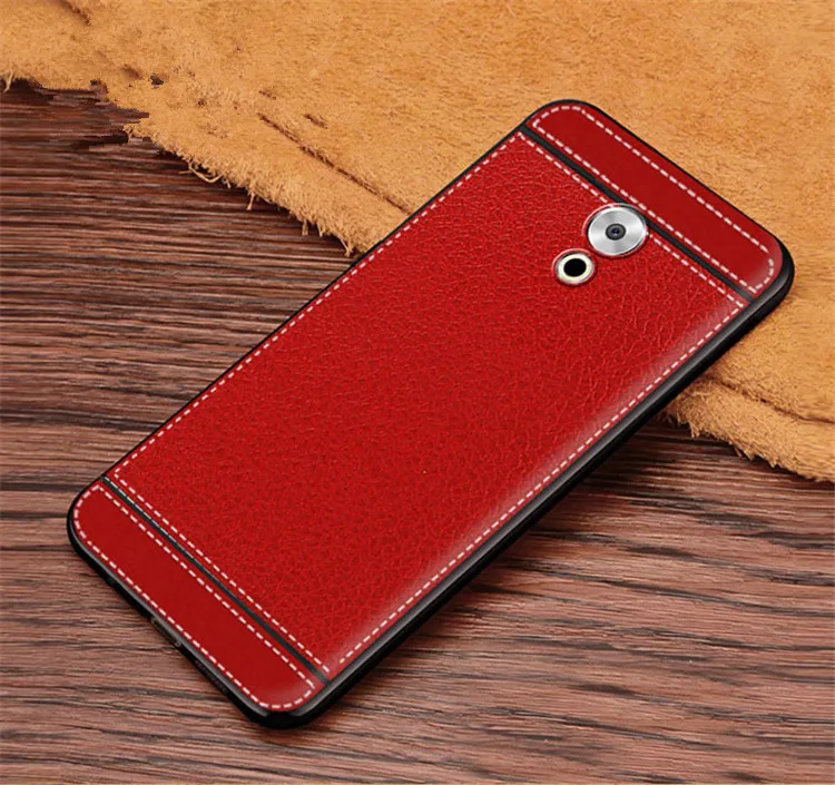 Чехол для Meizu pro 6 M570M M570C M570Q Роскошный чехол с текстурой личи мягкий из ТПУ чехлы Etui
