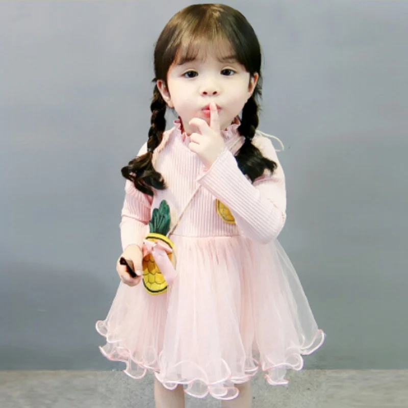 2018 New Fall Fashion Flower Mesh Dress Infant Baby Girl Dress Cute Pineapple Bag Baby Girls Clothes
2018 New Fall Fashion Flower Mesh Dress Infant Baby Girl Dress Cute Pineapple Bag Baby Girls Clothes
