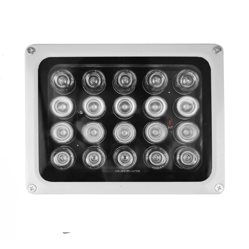 CCTV Camera Fill Light 20Pcs IR Infrared Illuminator night vision 850nm IP65 Metal Outdoor CCTV Leds For security Camera
CCTV Camera Fill Light 20Pcs IR Infrared Illuminator night vision 850nm IP65 Metal Outdoor CCTV Leds For security Camera