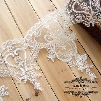 3yards / Lot White Quality Lace Wedding Dress Accessories Fashion Diy Handmade Fabric VeilYN431
3yards / Lot White Quality Lace Wedding Dress Accessories Fashion Diy Handmade Fabric VeilYN431