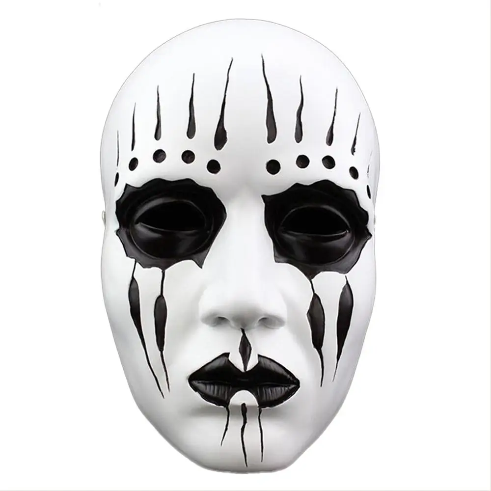 

High Quality Horror Resin Slipknot Mask Band Drummer Clown Joey Jordish Masks For Halloween Party Prop