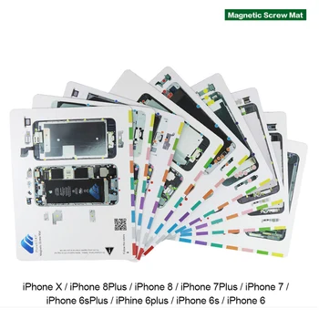 New Professional Guide Pad for iPhone X 8 8Plus 7 7Plus 6s 6P 6 Magnetic Screw Keeper Chart Mat Mobile Phone Repair Tools
New Professional Guide Pad for iPhone X 8 8Plus 7 7Plus 6s 6P 6 Magnetic Screw Keeper Chart Mat Mobile Phone Repair Tools
