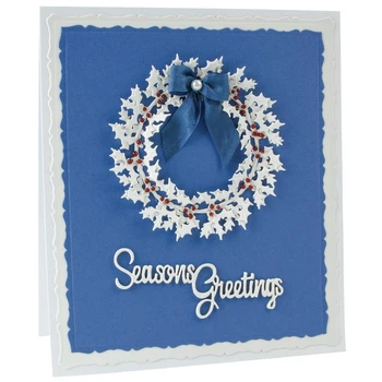 Word"Seasons greetings" Metal Cutting Dies Stencils Die for DIY Scrapbooking Paper Cards Craft Making Fun Decoration
Word"Seasons greetings" Metal Cutting Dies Stencils Die for DIY Scrapbooking Paper Cards Craft Making Fun Decoration