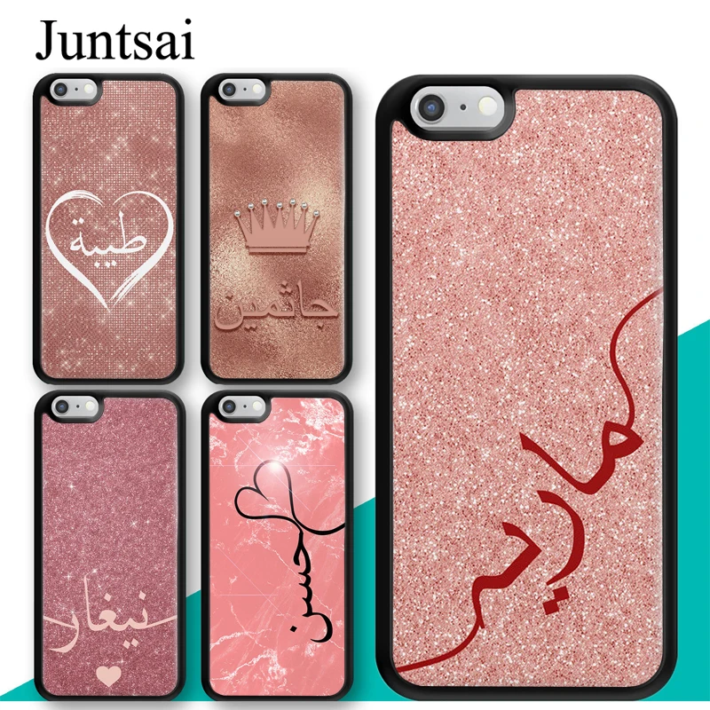Juntsai PERSONALISED ROSE GOLD HEART NAME IN ARABIC Case For Apple iPhone X XR XS MAX 8 7 Plus 6 6s 5s TPU Case Back Cover Capa
Juntsai PERSONALISED ROSE GOLD HEART NAME IN ARABIC Case For Apple iPhone X XR XS MAX 8 7 Plus 6 6s 5s TPU Case Back Cover Capa
