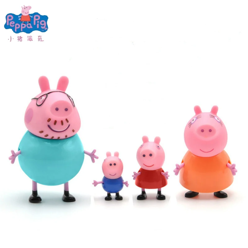 Peppa Pig George Guinea Pig Family Pack Dad Mom Action Figure Original Pelucia Anime Toys For Kids Christmas Gift Toys
Peppa Pig George Guinea Pig Family Pack Dad Mom Action Figure Original Pelucia Anime Toys For Kids Christmas Gift Toys