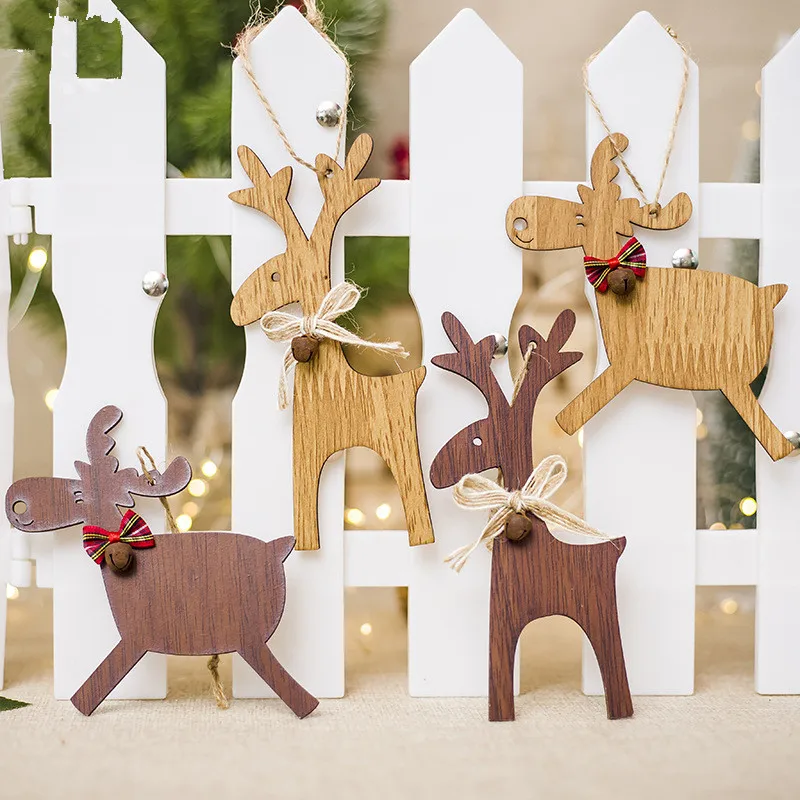 1PCS Tree Ornaments 2 Types Deer Wooden Christmas Xmas Kid Gift Pendants Ornaments DIY Ornaments For Christmas Party Decoration
1PCS Tree Ornaments 2 Types Deer Wooden Christmas Xmas Kid Gift Pendants Ornaments DIY Ornaments For Christmas Party Decoration