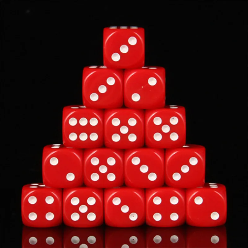 5 pcs / Lot 16mm drinking dice acrylic red rounded hexahedron dice club party table game play role playing dice suit
5 pcs / Lot 16mm drinking dice acrylic red rounded hexahedron dice club party table game play role playing dice suit