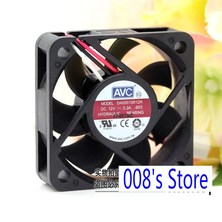 2 PCS New Radiator CPU Cooler Fan For DA05015R12H 50*50*15mm 50mm 5CM 12V 0.20A -S03 3 Pin Computer Cooling 14CFM 5000RPM 40000H
2 PCS New Radiator CPU Cooler Fan For DA05015R12H 50*50*15mm 50mm 5CM 12V 0.20A -S03 3 Pin Computer Cooling 14CFM 5000RPM 40000H